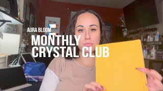 Aura Bloom Crystal Club  September  MsNikkiGBeauty [upl. by Sergius71]