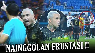 RADJA NAINGGOLAN NGAMUK KE WASIT KONOHA  Deretan Pemain Bintang Emosi ke Wasit amp Lawan di Liga 1 [upl. by Buine24]