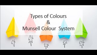 Munsell Colour System  Types of Colours [upl. by Ihteerp]