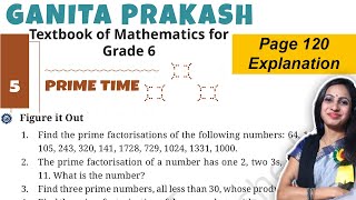 Figure it out question Page 120 Explanation  Ganita Prakash Class 6 Chapter 5 Prime time [upl. by Annyrb]