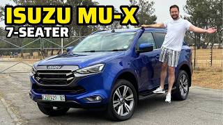 ISUZU MUX Review  The 7 Seater Family OffRoader Incl Pricing Performance and Comfort [upl. by Laehcor]