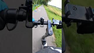 ninebot electric scooter 100kmh top speed [upl. by Juxon]