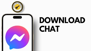 How To Download Facebook Messenger ChatConversation [upl. by Ryon]