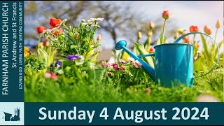 10am Sunday 4th August  Family Service at St Andrews Church Farnham [upl. by Oza314]