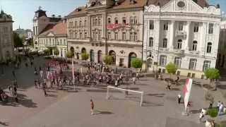 FK „Vojvodina” flash mob [upl. by Lenaj]