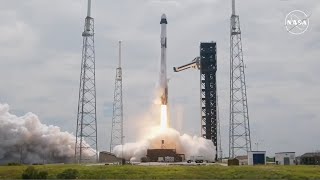 SpaceX launches Crew9 astronauts to space station  Broadcast [upl. by Ttesil179]