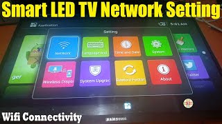 Smart LED TV Network Setting amp WiFi Connectivity A Detail in UrduHindi [upl. by Alberta]