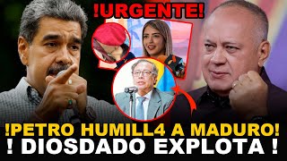 HIJA DE DIOSDADO CABELLO ESTA OBSESIONADA CON MICHELO Y PETRO VUELVE A HUM1LL4R A MADURO EN PUBLICO [upl. by Ennaisoj]