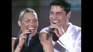 Anna Oxa amp Chayanne  Camminando camminando  Festivalbar 1999 Lignano Sabbiadoro HD [upl. by Isnan]