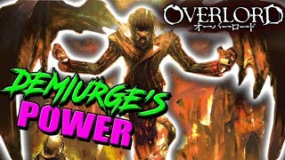 How Strong Is Demiurge  Overlord Demiurge  Jaldabaoth True Power Explained [upl. by Ettenav]