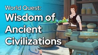 Wisdom of Ancient Civilizations  World Quest 10 Japanese Dub [upl. by Emmaline]