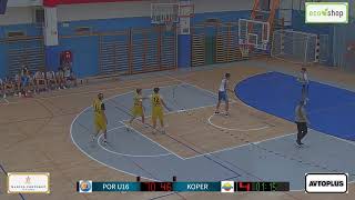 2 SKL U16  KK Portorož  BC KOPER [upl. by Ikik]