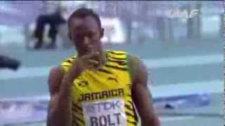 Mens 200m Final  IAAF World Championships Moscow 2013 [upl. by Aivatahs]