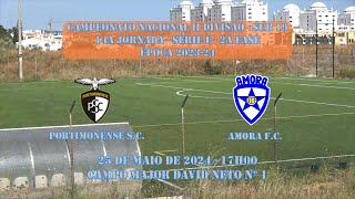 PORTIMONENSE S C VS AMORA F C SUB 19 CAMP NAC II DIV 14A JORN SERIE E 2A FASE [upl. by Plotkin]