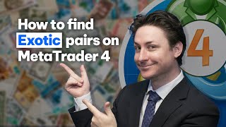 MetaTrader 4 How to find Exotic currency pairs on MT4 [upl. by Porte]