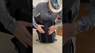 How to avoid overly expensive baggage fees 🤩 travel backpack vaccuum [upl. by Bernard316]