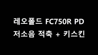 레오폴드 FC750R PD 저소음 적축흑축 기계식 키보드 타건영상 [upl. by Ettelegna]