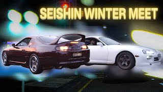 Bringing Two Clean Toyota Supra MK4s to JDM Car Meet  Seishin Build  Vlog 54 [upl. by Kwan]