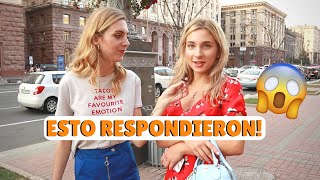 ¿CUÁL ES TU HOMBRE IDEAL  EXTRANJERAS OPINANDO  IRYNA FEDCHENKO [upl. by Imot]