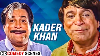 Best of Hindi Comedy Scenes  Back To Back Comedy Kader Khan  Aag  Dulhe Raja  Chhote Sarkar [upl. by Dotty99]