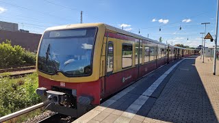 SBahn Berlin  Mitfahrt in der S25 von Berlin Südende bis Hennigsdorf in der BR 482 3902 [upl. by Leacock]