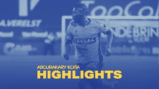 Best 11 Highlights  Aboubakary Koita  20212022  STVV [upl. by Liesa]