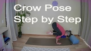 Crow Pose Tutorial  Bakasana [upl. by Ayiotal]