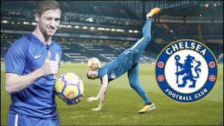 FOOTBALL SKILLS AT CHELSEA FC [upl. by Greg159]