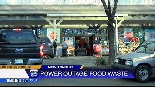 Power outages lead to food waste across Butte County [upl. by Aneelas]