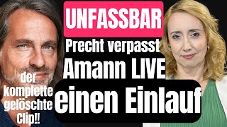 Überall Gelöscht Precht RECHNET mit Amann AB🔥 Satirischer TalkKnaller des Jahres [upl. by Drapehs413]