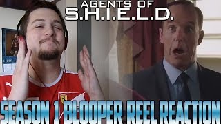 Agents of SHIELD Season 1 Blooper Reel Reaction [upl. by Malorie]