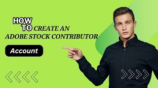 How to create an Adobe Stock Contributor Account [upl. by Crandall172]