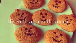 Biscotti vegan alla zucca [upl. by Ytsrik930]