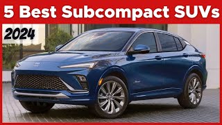 Consumer Reports’ 5 Best Subcompact SUVs 2024 [upl. by Adiam201]