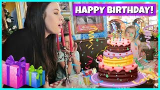 MELISSAS BIRTHDAY PARTY  FAMILY VLOG [upl. by Acireit]