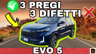 EVO 5  3 PREGI e 3 DIFETTI  MIGLIOR SUV DA 19 MILA EURO [upl. by Okia]