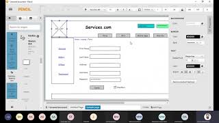 How to use Pencil tool for wireframes [upl. by Noxin]