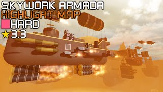 Roblox Flood Escape 2  Skywork Armada Highlight Map Low Hard [upl. by Walrath]