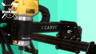 New XCarve Review 750mm ZProbe dust shoe [upl. by Rory239]