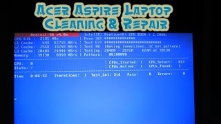 Acer V3 Laptop Diagnosis and Repair  A Helpful Video For Cleaning Up SpywareViruses [upl. by Lavine]