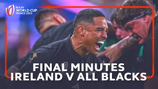 Thrilling 37phase final attack  Ireland v New Zealand  Rugby World Cup 2023 [upl. by Une214]