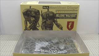 Hasegawa 135 Maschinen Krieger PKA Ausf M MELUSINE quotWALD GEISTquot Unboxing [upl. by Erdne]