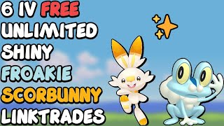 FREE Shiny Froakie amp Scorbunny GIVEAWAY✨247 UNLIMITED SUPPLY✨Pokemon Scarlet amp Violet [upl. by Calle]