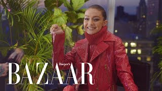 Gigi Hadid Shares 5 Things You Didnt Know About Her  The Last Five  Harpers BAZAAR [upl. by Blank]