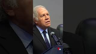 Secretario general de la OEA habla de Venezuela [upl. by Sixele]