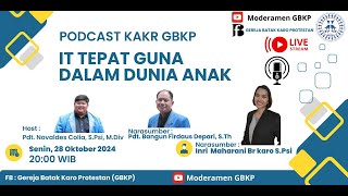 Podcast Moderamen GBKP [upl. by Kcirdla]