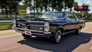 1967 Pontiac GTO Test Drive  V21527 [upl. by Ecneitap]