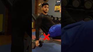 Tips for better biceps activation💪✅ tips tipsandtricks bicep bicepsworkout fatlossjourney [upl. by Leirol]