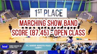 BORNEO MARCHING DAY 2017 Marching Show Band Open Class  DC Handep Mentaya Praja  SAMPIT [upl. by Allehc]