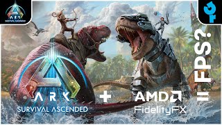 ARK  AMD Fidelity FX  zlepšení FPS [upl. by Yokoyama863]